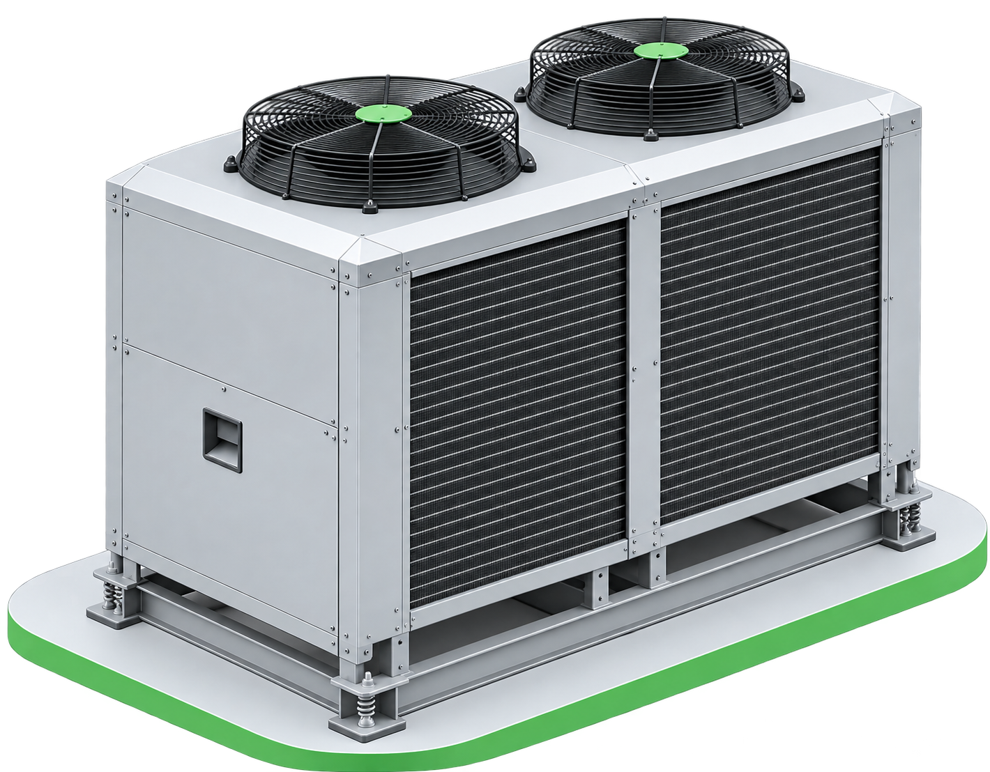 Industrial cooling unit